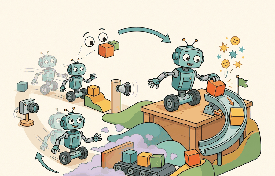 Technical illustration for Section 1.3: Agents, environments, observations, actions, rewards, constraints.
