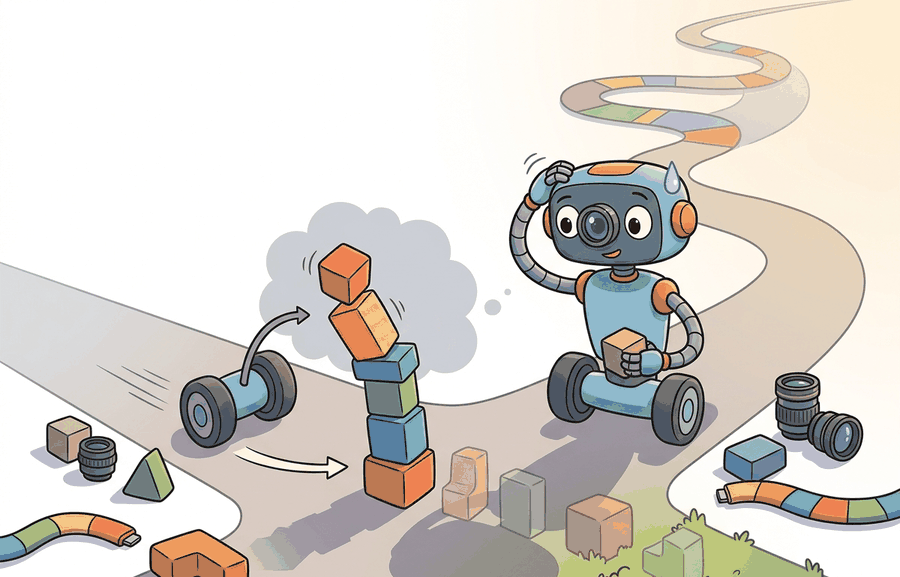 Technical illustration for Section 1.5: The "Physical AI" framing and why 2023-2026 changed the field.