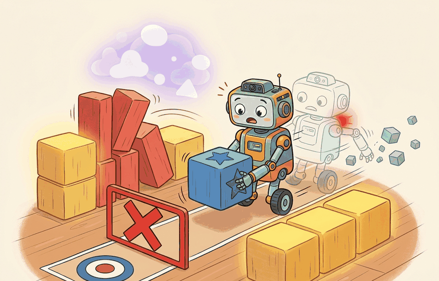 Technical illustration for Section 2.4: Rewards, goals, costs, constraints.