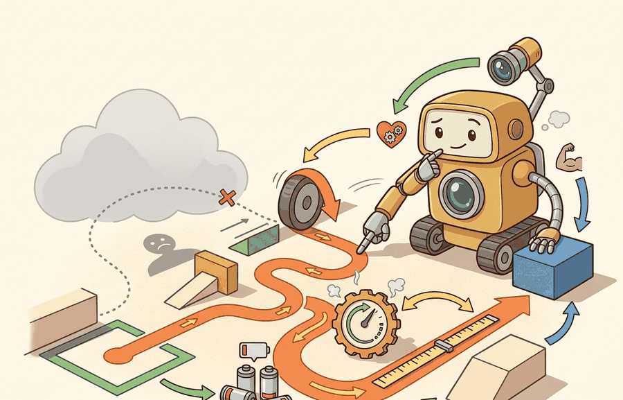 Success rate, path efficiency, time and energy cost illustration for Chapter 52.