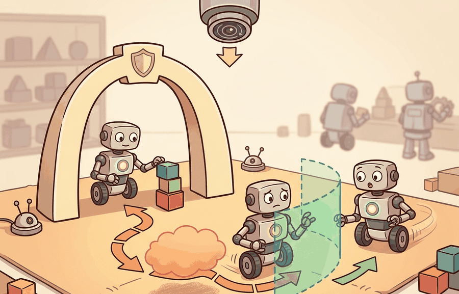 Shielded policies and safety filters illustration for Chapter 54.