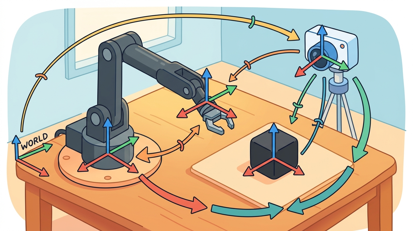 Illustration for Section 4.6: Camera, body, and world frames