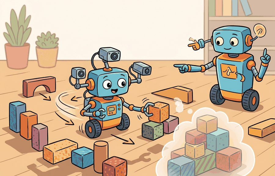 Technical illustration for Section 10.2: Observation and action spaces.