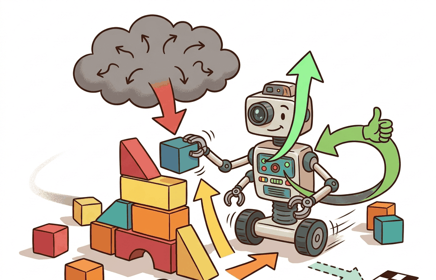 Technical illustration for Section 10.3: Reward design and termination.