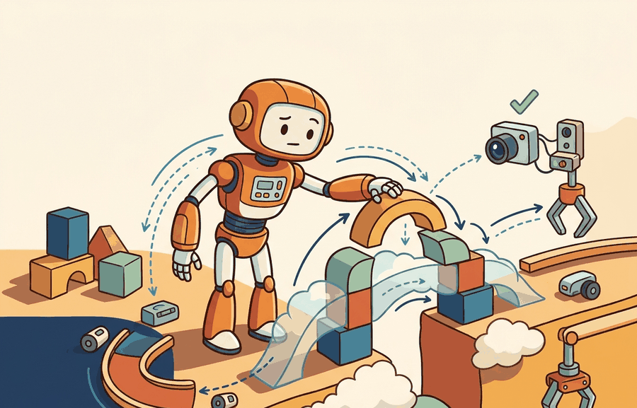 Technical illustration for Section 11.5: The Newton Physics Engine and OpenUSD.