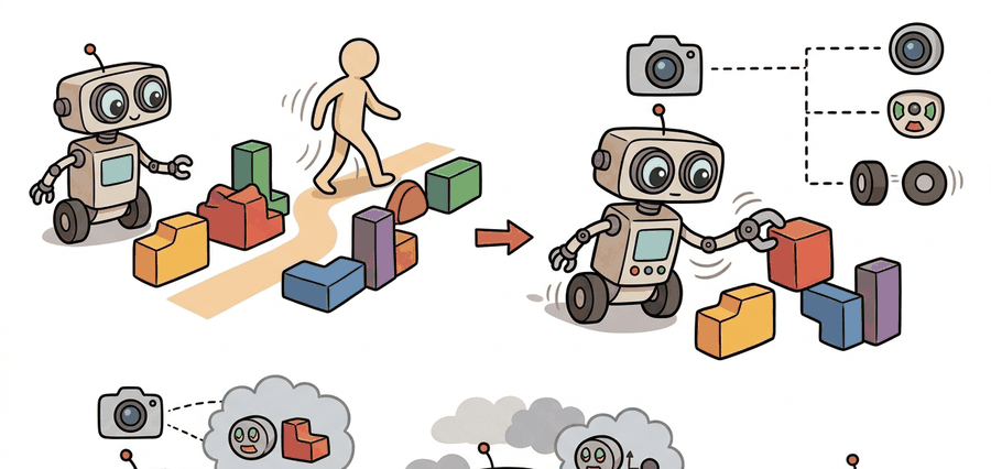 Technical illustration for Section 21.1: Why learning from demonstration matters for robots.