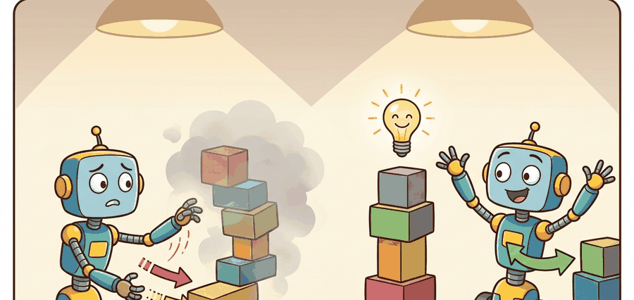 Technical illustration for Section 25.3: Conservative methods (CQL, IQL) and their intuition.