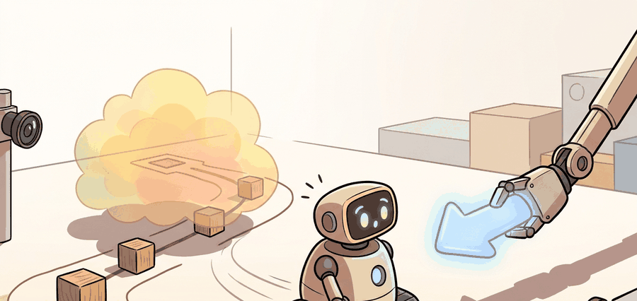 Technical illustration for Section 25.5: Evaluating offline policies rigorously.