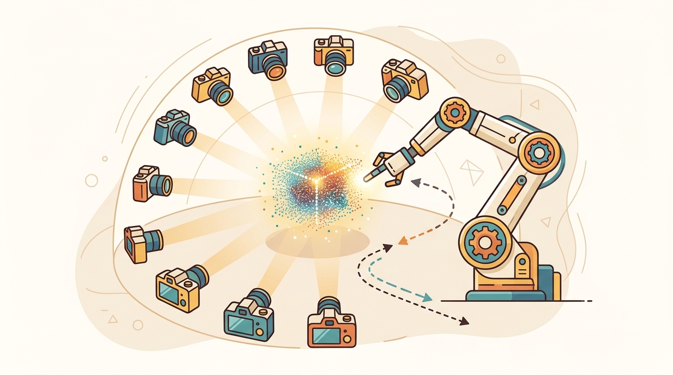 Illustration for Section 28.7: Scene representations for robotics: SLAM, real2sim, manipulation