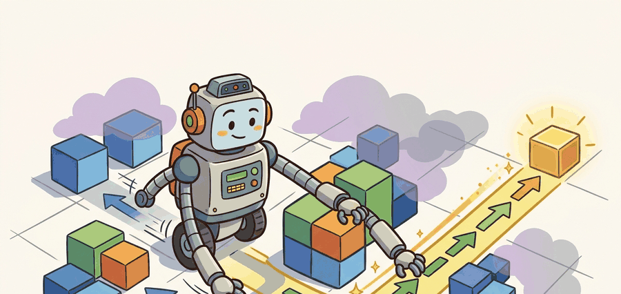 Educational illustration for Section 30.2, showing graph search: bfs, dijkstra, a* as a robot reasoning problem that connects measurements, state estimates, decisions, and replayable evidence.