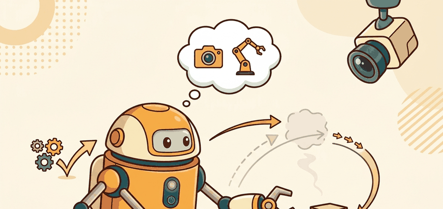 Technical illustration for Section 34.1: From VLMs to VLAs: the core idea.