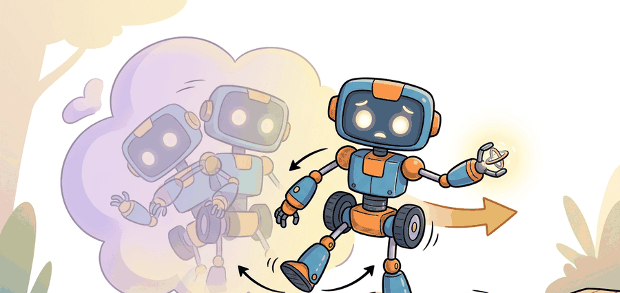 Biped maintaining balance while stepping and recovering from a push.
